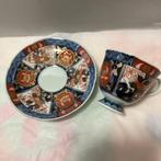 Ko-Imari, Imari porcelain - Kop en schotel (2) - Porselein -, Antiquités & Art
