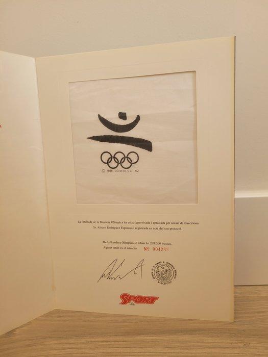 Bandera Olímpica. Juegos Olímpicos Barcelona 1992. -, Verzamelen, Overige Verzamelen