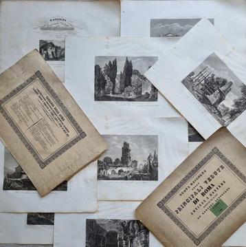 Gaetano Cottafavi (attivo tra 1800 e il 1864) - Lot. of 13, Boeken, Nieuw