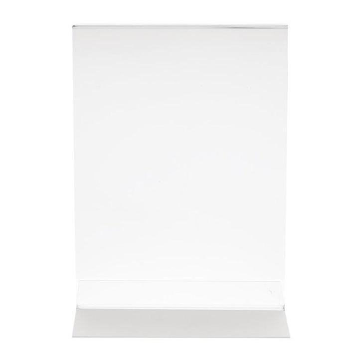 Menukaarthouder acryl recht | A5 formaat Olympia, Zakelijke goederen, Horeca | Keukenapparatuur, Nieuw in verpakking, Verzenden