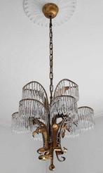 Lustre - Bronze doré - Lampadario vintage
