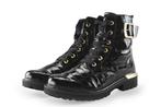 Remonte Veterboots in maat 39 Zwart | 5% extra korting, Kleding | Dames, Verzenden, Zwart, Overige typen, Remonte