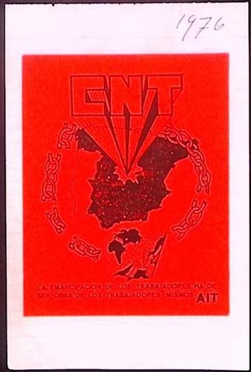 Poster van de CNT over arbeid (lijst optie, Posters) beschikbaar voor biedingen