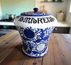 FABBRI - FABBRI - Vase avec couvercle - Majolique - Vaso, Antiek en Kunst