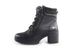 Mustang Veterboots in maat 38 Zwart | 5% extra korting, Verzenden, Zwart, Overige typen, Zo goed als nieuw