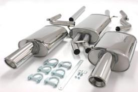 Simons uitlaatsyteem vanaf katalysator/flexibele deel: RVS |, Autos : Pièces & Accessoires, Systèmes d'échappement, Envoi