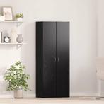vidaXL Hoge Kast Zwarte Eiken - 60 x 32 x 153 cm -, Verzenden, Nieuw
