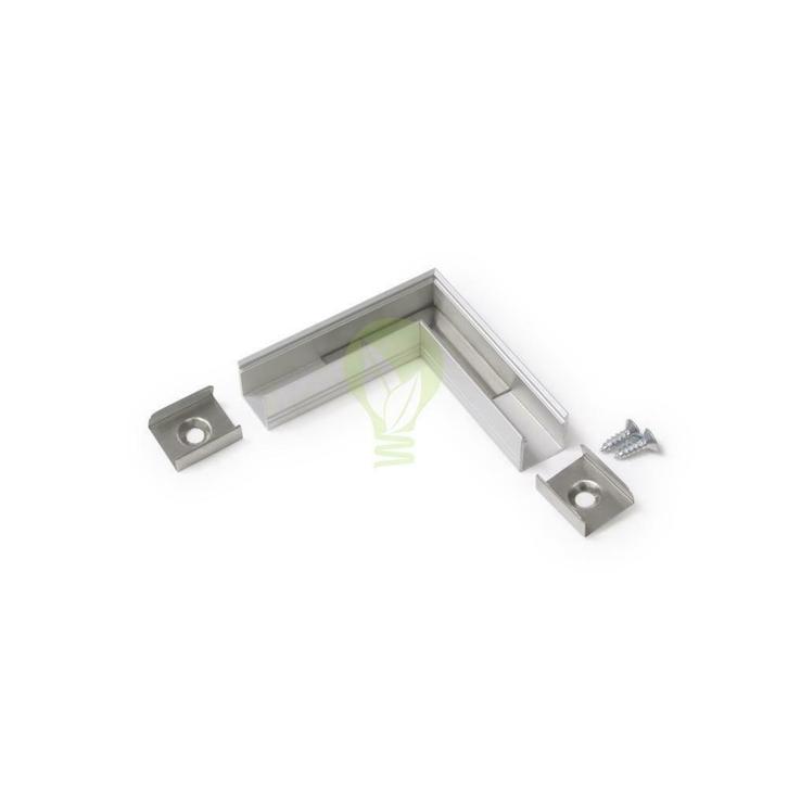 Hoekstuk / profiel 10mm voor Inbouw profiel, Doe-het-zelf en Bouw, Elektriciteit en Kabels, Nieuw, Verzenden