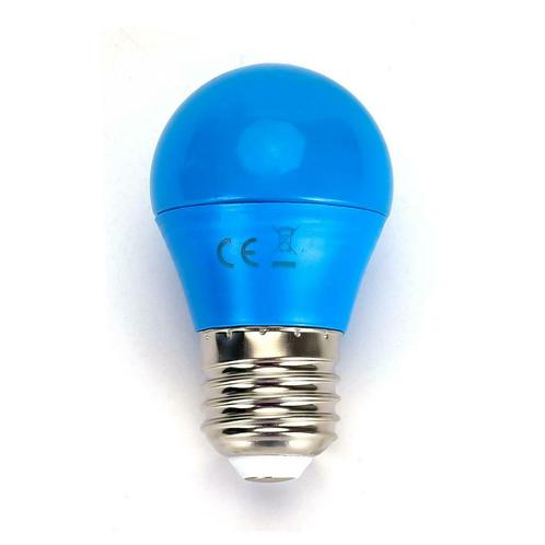 LED Lamp E27 4W | Blauw - Exclusief stekker, Tuin en Terras, Buitenverlichting, Nieuw, Overige materialen, Verzenden
