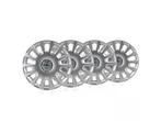 4x ORIGINELE GM Opel Wielkap Radial Cover 14 Inch ZILVER Ada, Auto-onderdelen, Ophalen of Verzenden, Nieuw