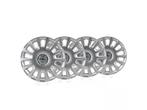 4x ORIGINELE GM Opel Wielkap Radial Cover 14 Inch ZILVER Ada, Ophalen of Verzenden, Nieuw