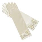 Prinsessenjurk - Handschoenen met strik - Gebroken wit - Kle, Nieuw, Verzenden