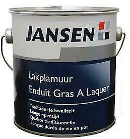 Jansen LAKPLAMUUR (voorheen Ahrweissal Spachtel) J-L-xxx, Doe-het-zelf en Bouw, Verf, Beits en Lak, Nieuw, Verzenden