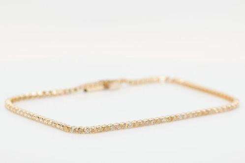 Zonder Minimumprijs - Armband 18 kt. - 1.56ct. tw. Diamant, Handtassen en Accessoires, Armbanden