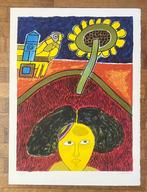 Corneille (1922-2010) - Le Tournesol (Van Gogh)