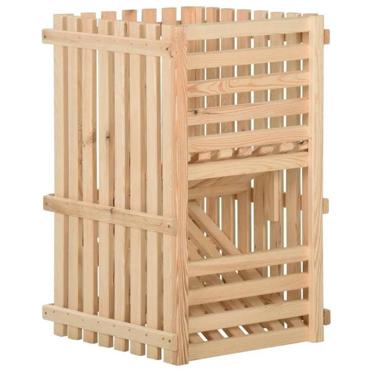 vidaXL Aardappelkist 50x50x80 cm massief grenenhout, Doe-het-zelf en Bouw, Kratten en Dozen, Nieuw, Verzenden