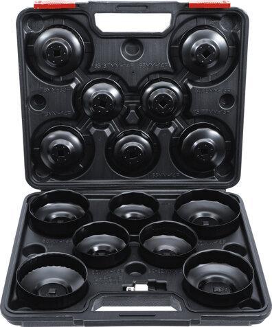 Bgs Technic Oliefiltersleutelset 10 mm (3/8) 14-dlg, Auto diversen, Autogereedschap, Verzenden