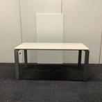 Samas Slinger Bureau  tafel 160x80 cm, Ahorn - grijs, In hoogte verstelbaar, Gebruikt, Bureau