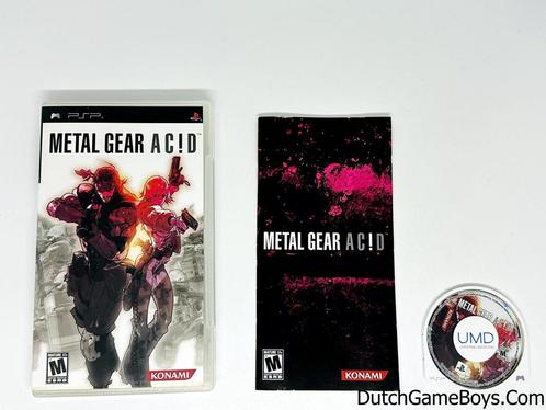 PSP - Metal Gear Acid, Consoles de jeu & Jeux vidéo, Consoles de jeu | Sony PSP, Envoi