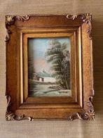 Lijst (8) - Hout, Koper, lijst van verguld hout en andere