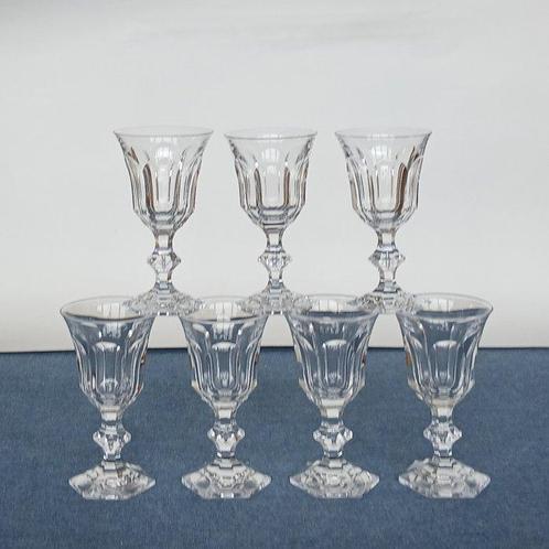 Val Saint Lambert - Verre à porto (7) - Metternich - Cristal, Antiek en Kunst, Antiek | Glaswerk en Kristal