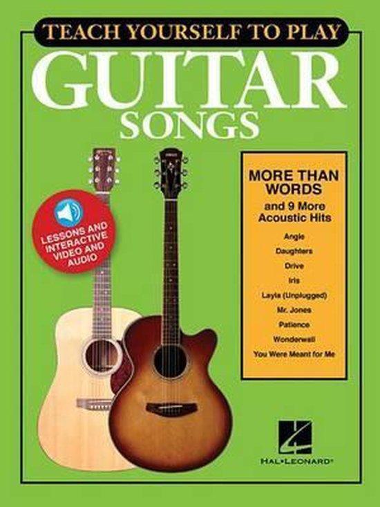 Teach Yourself to Play Guitar Songs 9781495049859, Livres, Langue | Anglais, Envoi