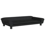 Kinderbank fluweel zwart 100x50 | Retour Deal | 40% Korting, Verzenden, Nieuw, Overige typen