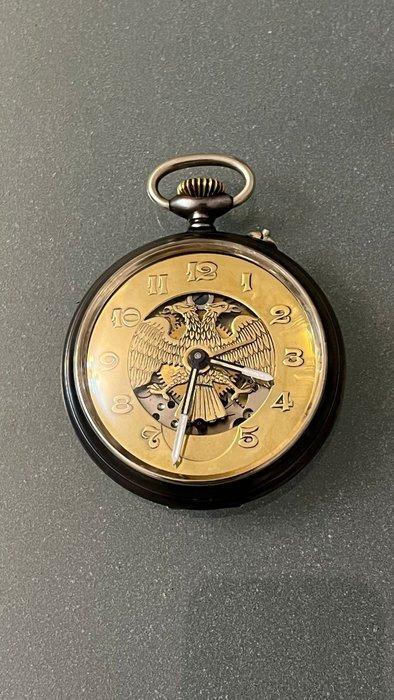 Alarm Masonic - Vintage pocket watch - 1900-1949, Handtassen en Accessoires, Horloges | Heren