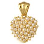 Hanger - 18 karaat Geel goud - Parel