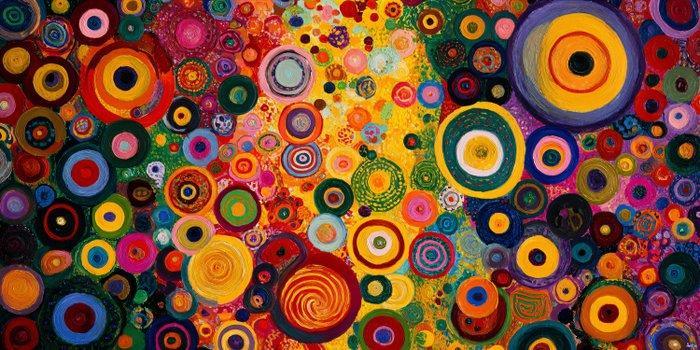 Felix van Horst - Chromatic Chaos (XXL), Antiquités & Art, Art | Objets design