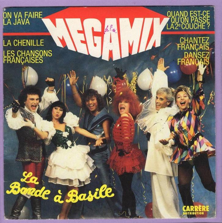 Bande A Basile, La – Megamix / Pantalons Et Porte-Jarretelle, CD & DVD, Vinyles Singles, Enlèvement ou Envoi