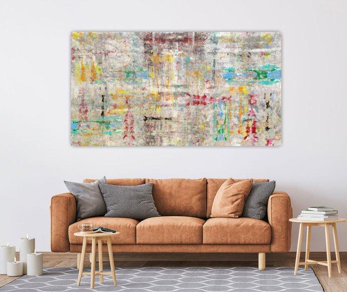 Joan LLaverias - Pixeles 3 - XXL, Antiek en Kunst, Kunst | Schilderijen | Modern