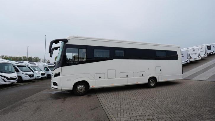 Morelo Palace Liner 110 GSB als nieuw en zeer luxueus A0266, Caravans en Kamperen, Mobilhomes, Automaat, Diesel, tot en met 4