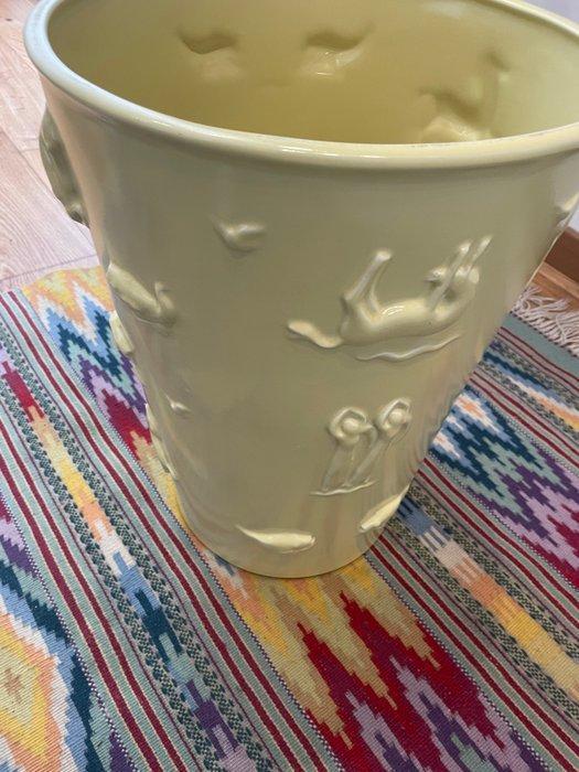 societa - angelo biancini - Vaas - bianconi angelo -, Antiek en Kunst, Antiek | Glaswerk en Kristal