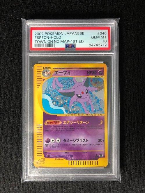 Pokémon - 1 Graded card - 1ST ED - Espeon - PSA 10, Hobby & Loisirs créatifs, Jeux de cartes à collectionner | Pokémon