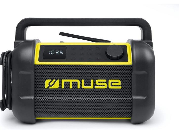 Muse M-928 BTY - Bouwradio - Bluetooth - IP64 spatwaterdicht, Huis en Inrichting, Woonaccessoires | Overige, Zo goed als nieuw