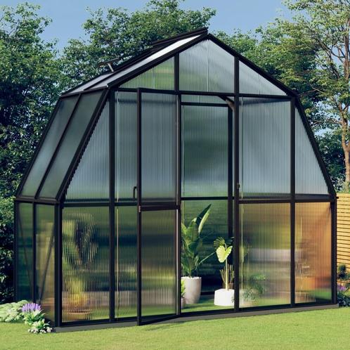 vidaXL Broeikas met basisframe 3,3 m² aluminium, Jardin & Terrasse, Serres, Envoi