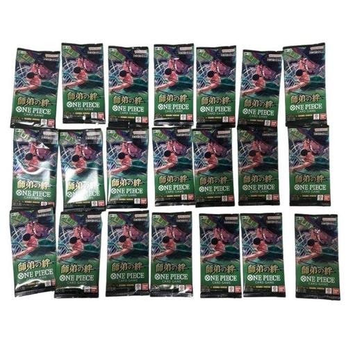 Bandai - 120 Booster pack - One Piece - Bond Between Master, Hobby en Vrije tijd, Verzamelkaartspellen | Overige