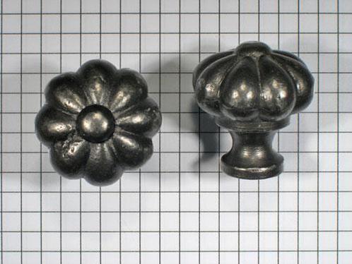 Knop mandarijn ijzer blank gelakt 30 mm, Huis en Inrichting, Woonaccessoires | Overige, Nieuw