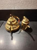 Cafetière (2) - Fraaie vintage koperen koffiekan en