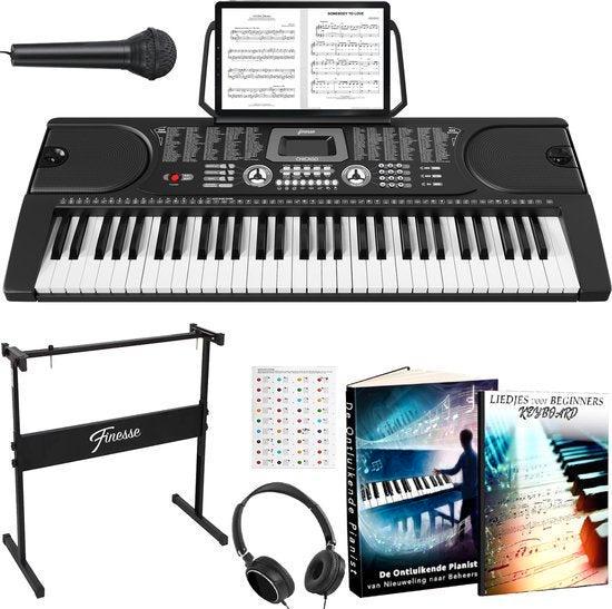 2dekans | Finesse Keyboard Piano - Statief & Accessoires -, Muziek en Instrumenten, Piano's, Ophalen of Verzenden