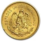 Mexique. 1906 Mexican 5 Pesos Hidalgo Gold Coin