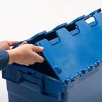 Distributiebak 600x400x516 mm Nestbaar Stapelbaar Blauw, Zakelijke goederen, Horeca | Overige, Ophalen of Verzenden