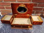 Sieradendoos - Hout - Jewelry box Marquetry, Antiek en Kunst