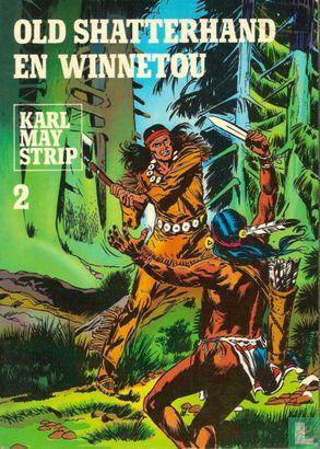 Winnetou en Old Shatterhand - Old Shatterhand en Winnetou..., Boeken, Stripverhalen, Zo goed als nieuw, Eén stripboek, Verzenden