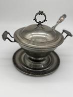 Tureen (4) - Tin - Soepkom in tin 92%