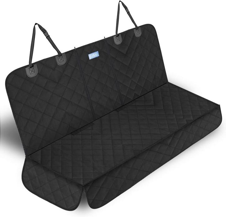 Hondendeken auto achterbank - hondenmat - 137x121 cm - Zwart, Animaux & Accessoires, Accessoires pour chiens, Envoi