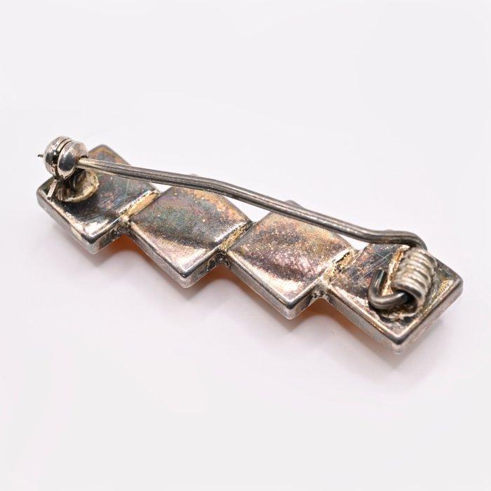 Sans Prix de Réserve - Broche Argent, Handtassen en Accessoires, Antieke sieraden