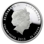 Australië. 50 Cent 2013 - Bush Babies II Possum 1/2 oz mit