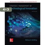 ISE Strategic Management of Technological Innovation, Boeken, Verzenden, Zo goed als nieuw, Melissa Schilling